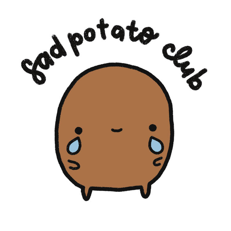a sad potato